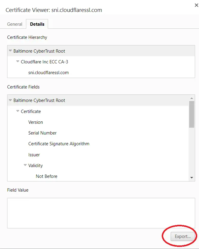 image of download the ssl certificate